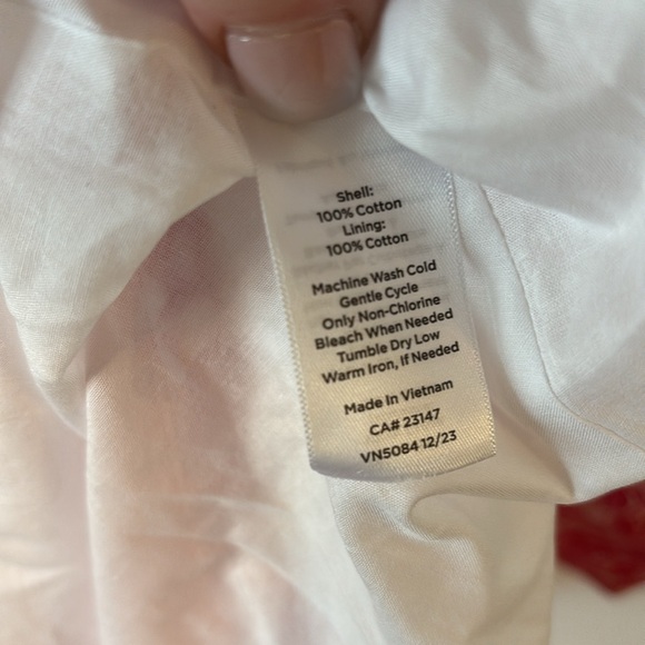 Talbots Tie Waist Pink and White Maxi Dress with elegant medallion print 6P - Picture 5 of 6